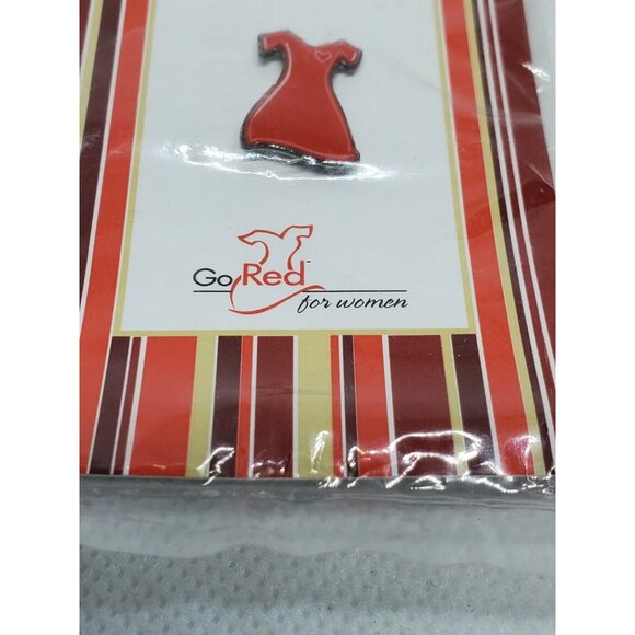 American Heart Association Red Dress Pin – Go Red for Women Macy’s Exclusive - Picture 2 of 11